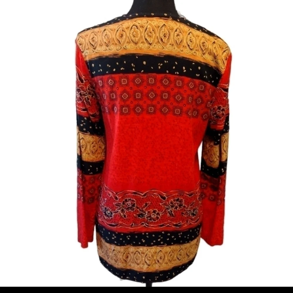 Vintage Sequel Button Blouse